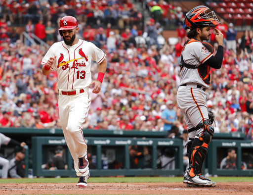 Giants Cardinals Baseball